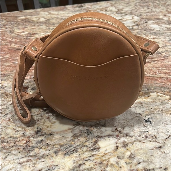 Portland Leather Handbags - Portland Leather Tan Crossbody Bag